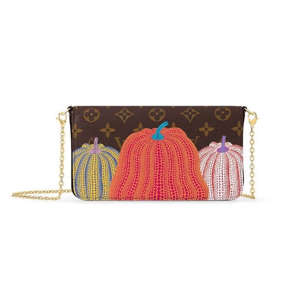 【ルイヴィトン草間 コピー限定コラボ】クラッチバッグ フェリシー M82108