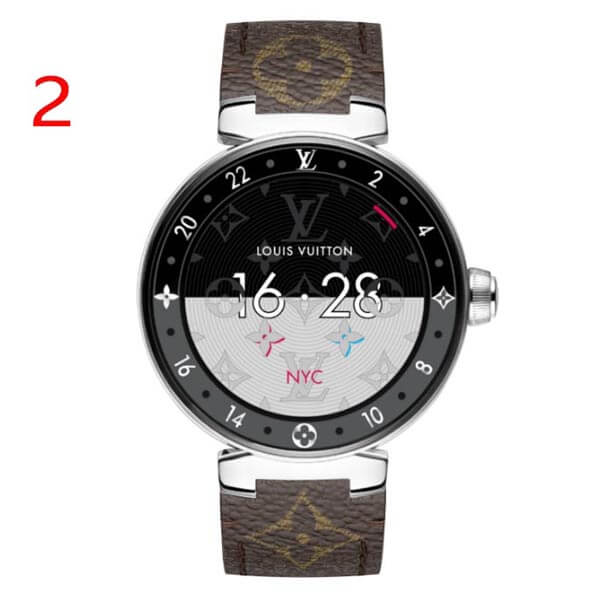 ルイヴィトン スマートウォッチ コピー TAMBOUR HORIZON  モノグラム ECLIPSE 42 MY LV TAMBOUR