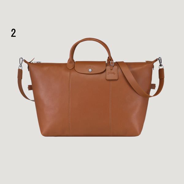 大人気★ロンシャン バッグ 偽物 ルフローネ トラベルバッグ レザー 2WAY