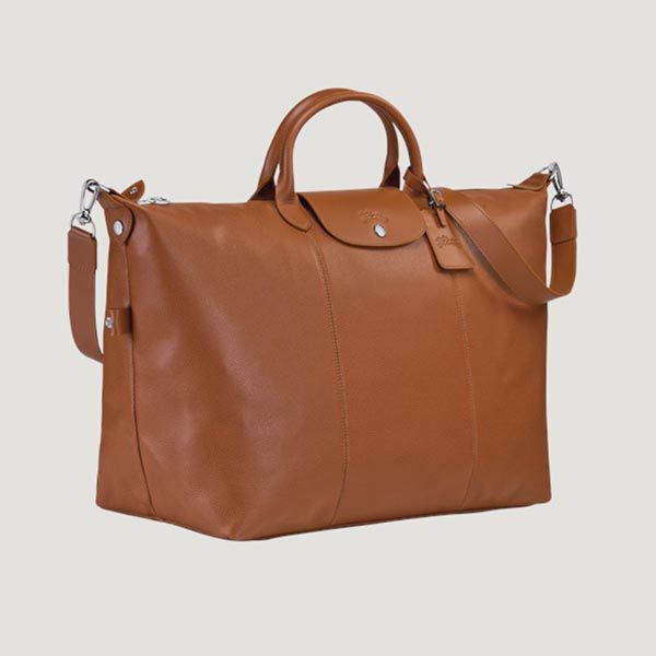 大人気★ロンシャン バッグ 偽物 ルフローネ トラベルバッグ レザー 2WAY