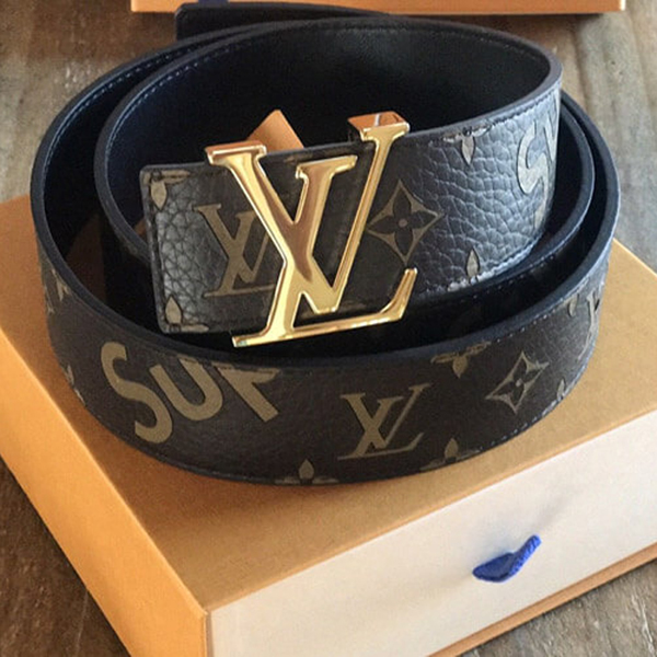 ルイヴィトン LV アパレル MP016 シュプリームスーパーコピー コラボ モノグラム ベルト メンズ