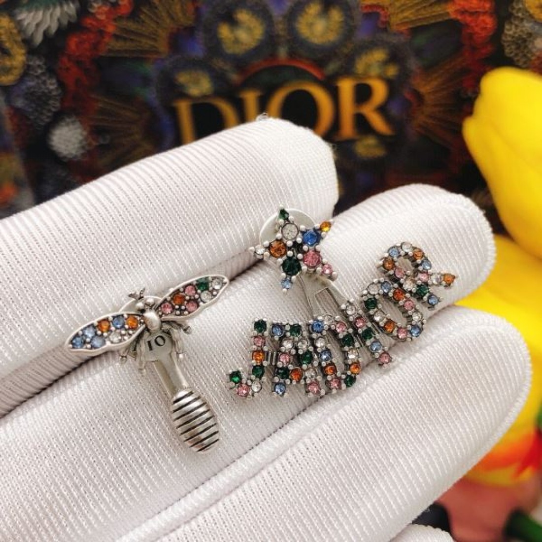 DIOR コピー イヤリング ロゴ 引き続き人気のアイテム ディオール