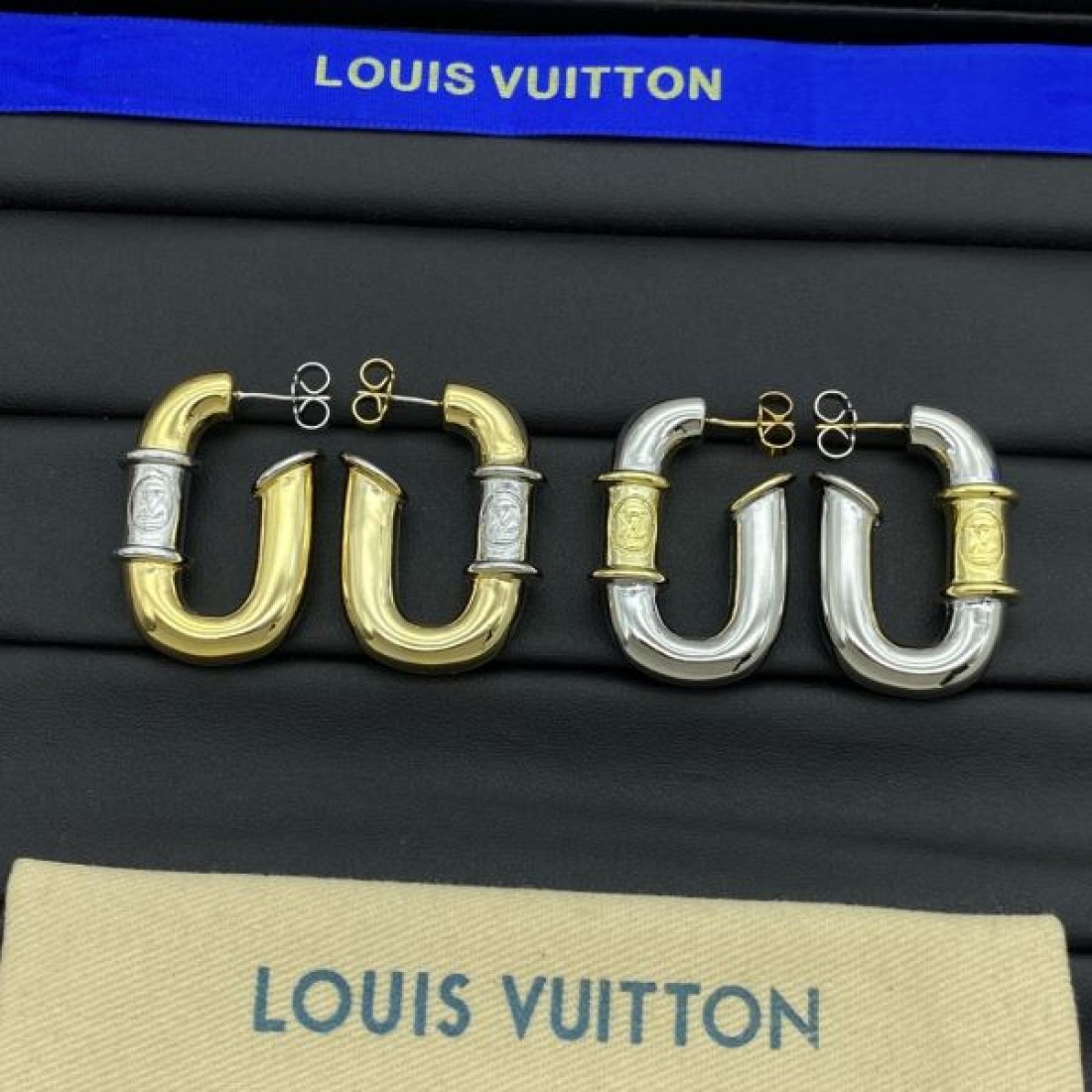 ルイヴィトン コピー イヤリング ロゴ 非常に人気が高い LOUIS VUITTON