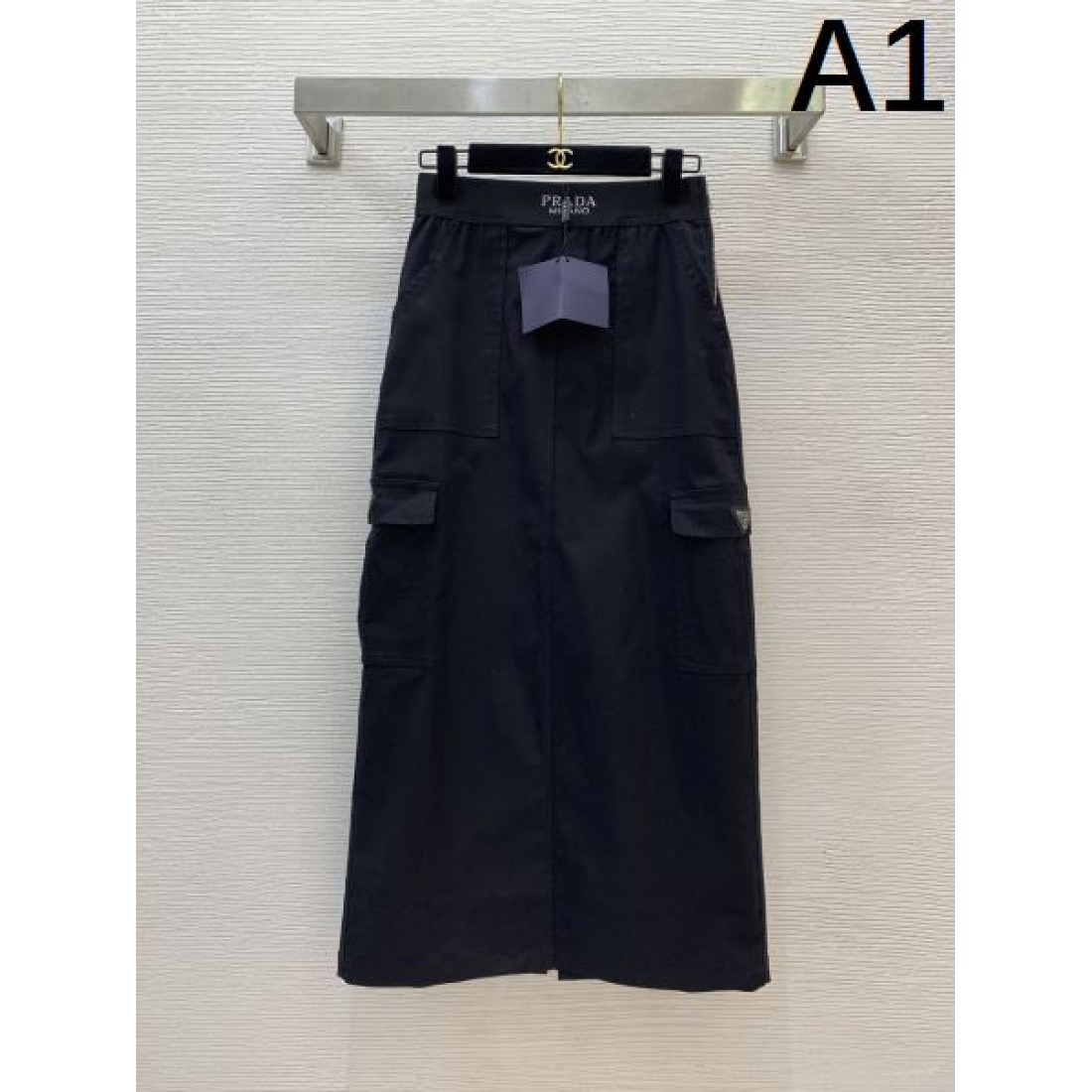プラダ スーパーコピー スカート お洒落 デニム ロゴ レディース PRADA