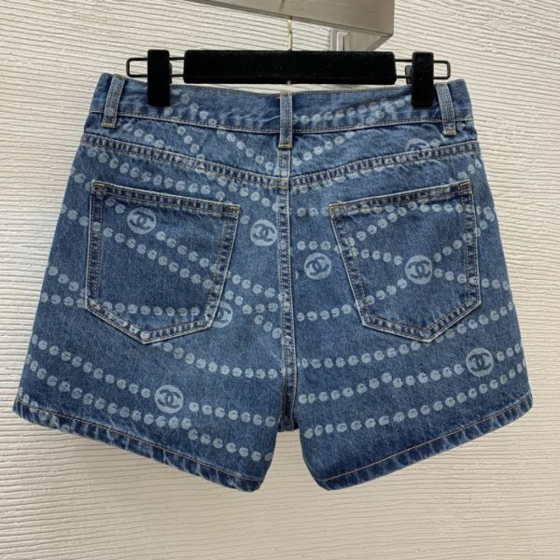 CHANEL スーパーコピー ハーフパンツ ジーンズ お洒落 柄 波 ロゴ ファッション シャネル