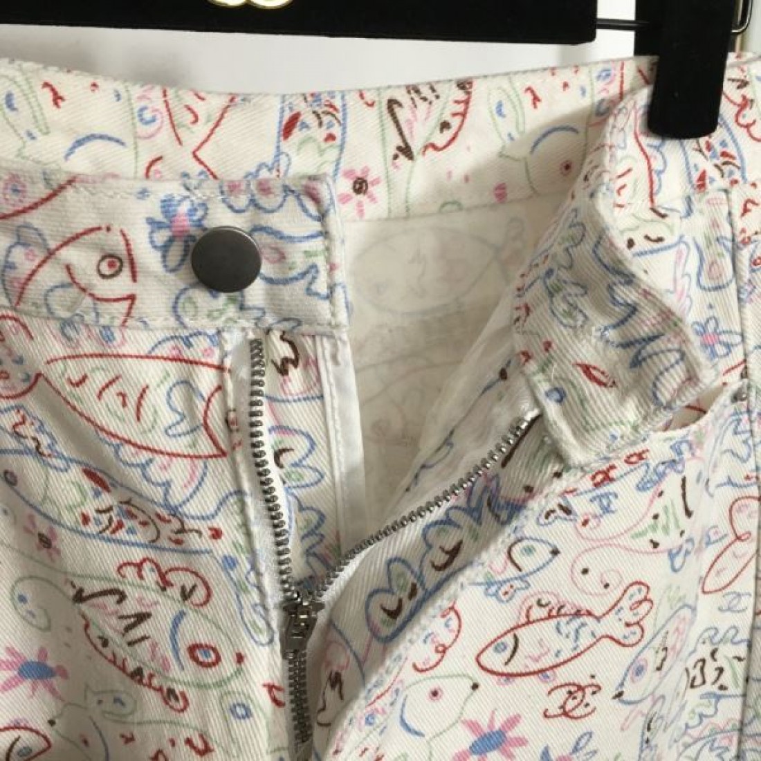 シャネル スーパーコピー ジーンズ お洒落 花柄 ファッション CHANEL