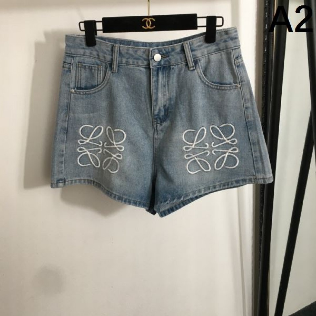 3色 LOEWE コピー ハーフパンツ デニム レディース お洒落 人気 最トレンド ロエベ