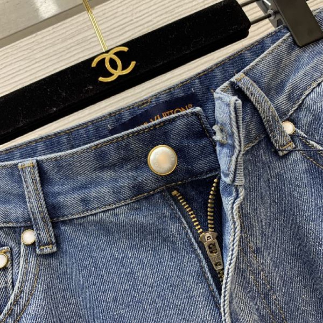LOUIS VUITTON コピー ジーンズ デニム レディース お洒落 人気 最高★ルイヴィトン