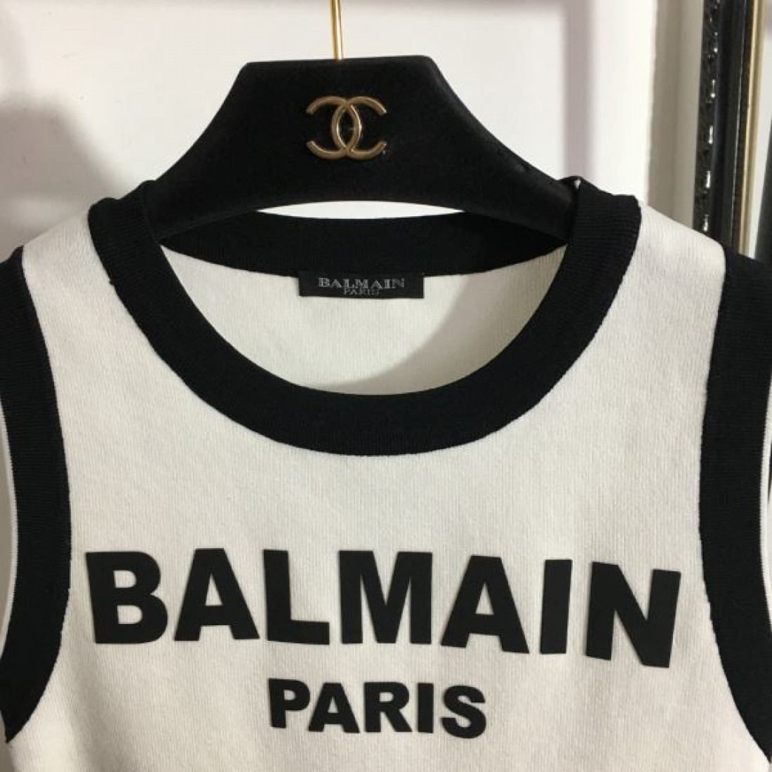 BALMAIN スーパーコピー ニットベスト ロゴ 春夏注目のトップス バルマン
