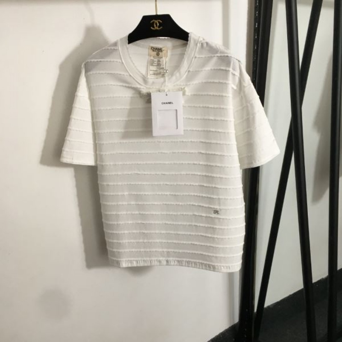 CHANEL スーパーコピー 半袖Tシャツ ロゴ 春夏新人気ブランド シャネル