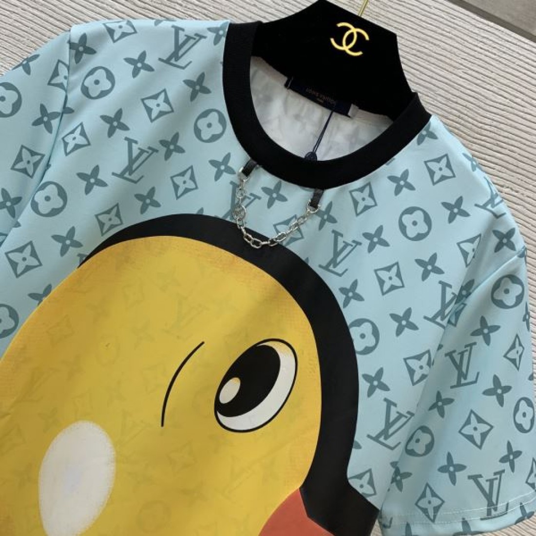 LOUIS VUITTON スーパーコピー 半袖Tシャツ ロゴ 今大注目ブランド ルイヴィトン