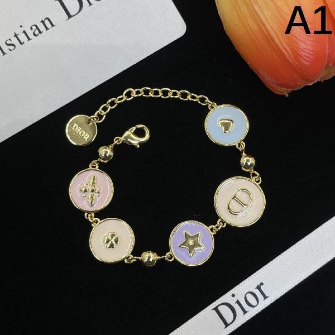 DIOR コピー ブレスレット ロゴ  国境も時代も超えた夏季新作 ディオール