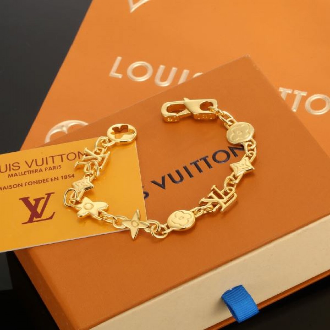 LOUIS VUITTON コピー ブレスレット ロゴ 毎年定番人気商品 ルイヴィトン