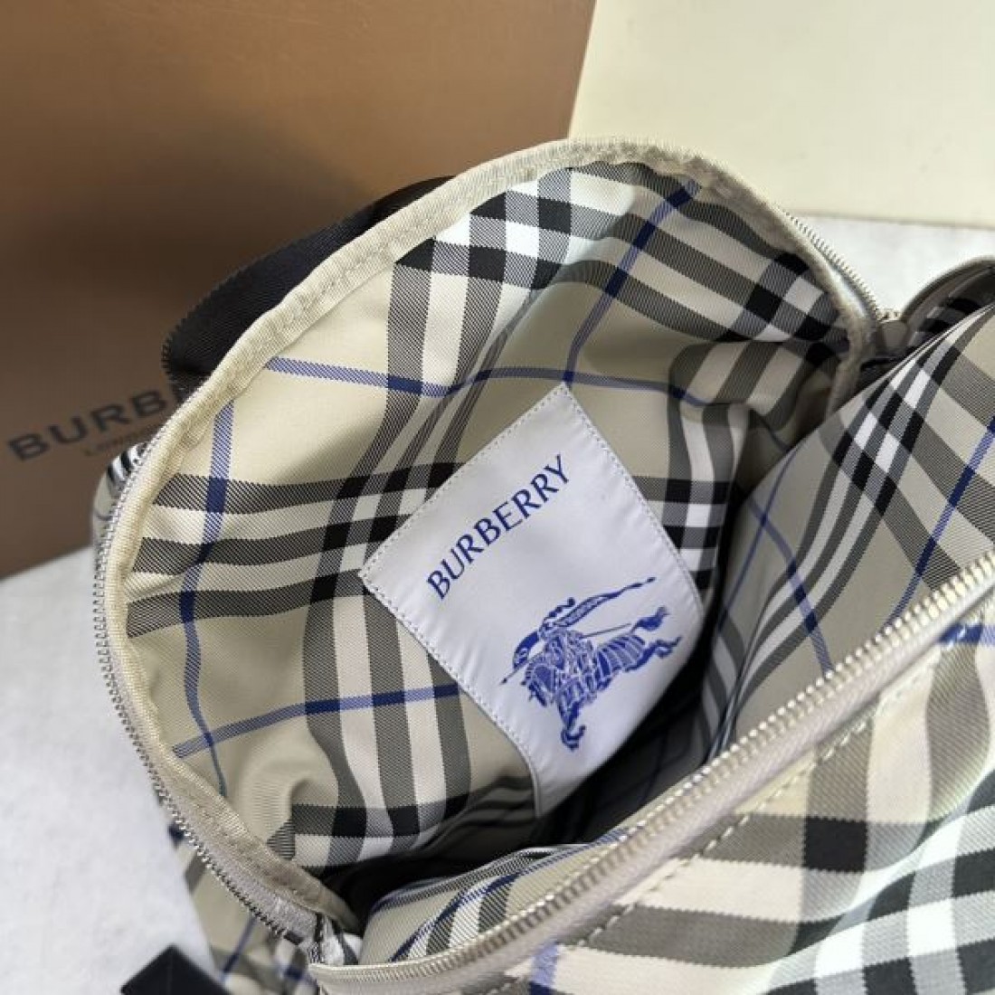 バーバリー コピー バックパック ロゴ 最新作期間限定セール BURBERRY