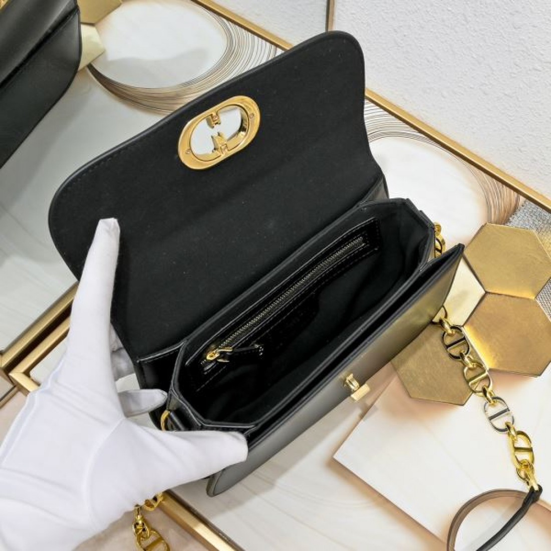 DIOR スーパーコピー ショルダーバッグ ロゴ 相性が良く断然オススメ ディオール