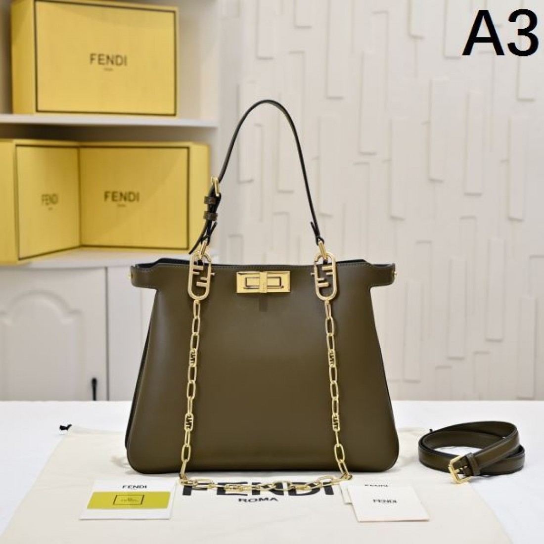 FENDI スーパーコピー トートバッグ ロゴ 絶大な人気を博する新作 フェンデイ