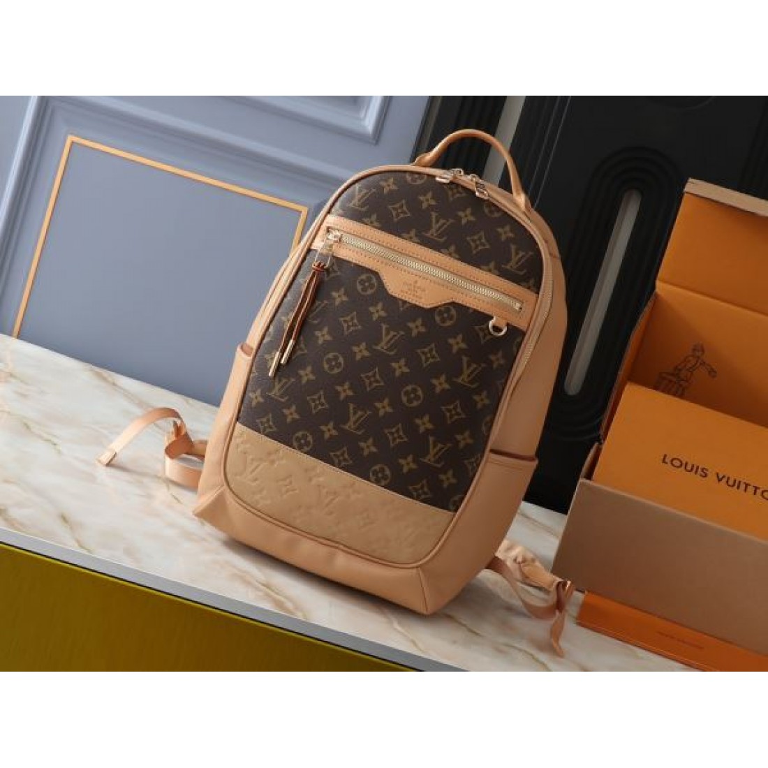 LOUIS VUITTON コピー バックパック ロゴ セールでお勧め ルイヴィトン