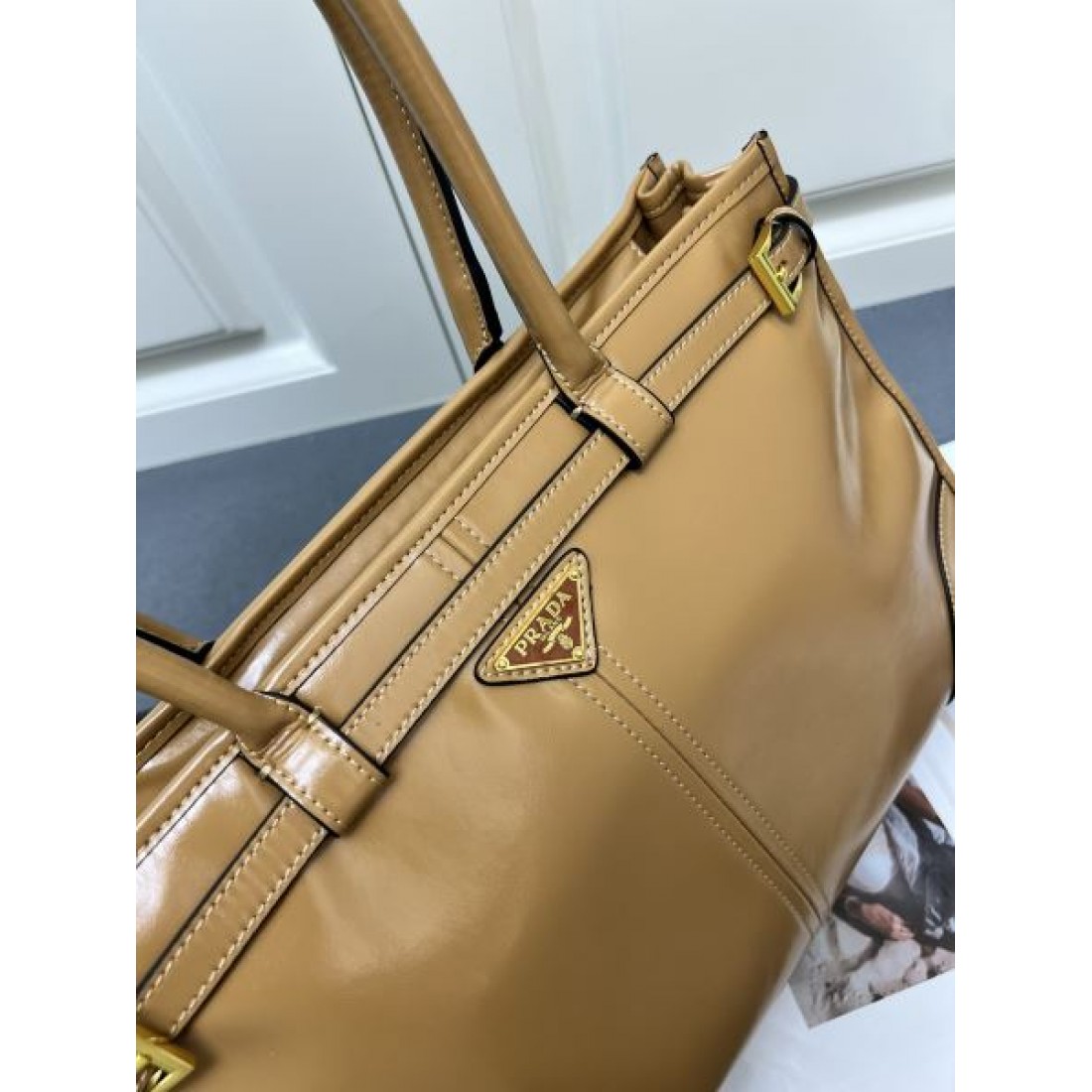 PRADA スーパーコピー トートバッグ ロゴ 一番注目されている商品 プラダ
