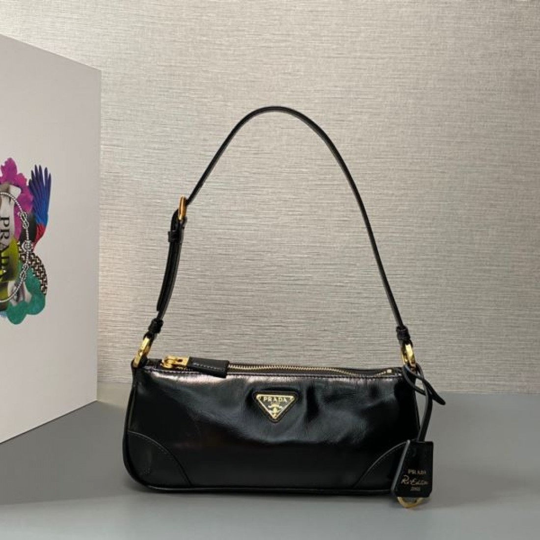 2025SS ショルダーバッグ PRADA プラダ 今年らしい優秀アイテム, 2025WBAG-PR014-ADBB, レディースファッション