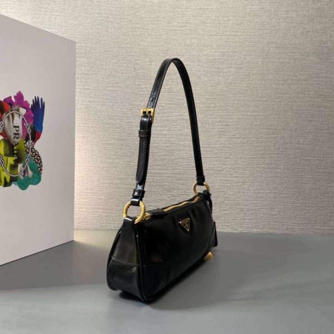 2025SS ショルダーバッグ PRADA プラダ 今年らしい優秀アイテム, 2025WBAG-PR014-ADBB, レディースファッション