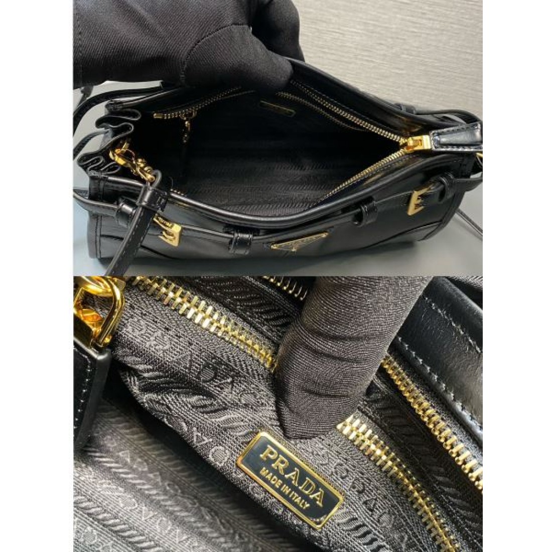 PRADA コピー ショルダーバッグ ロゴ 今季はファション感漂う プラダ