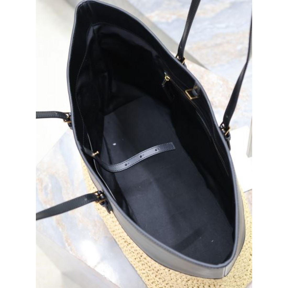 イヴ サンローラン スーパーコピー トートバッグ ロゴ 最安価格新品 SAINT LAURENT