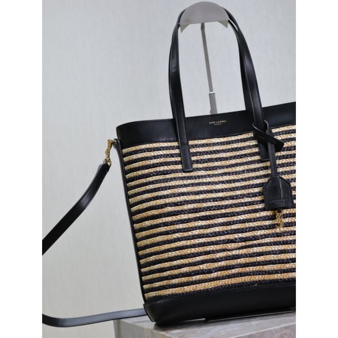 YSL イヴ サンローラン コピー トートバッグ ロゴが美しい SAINT LAURENT
