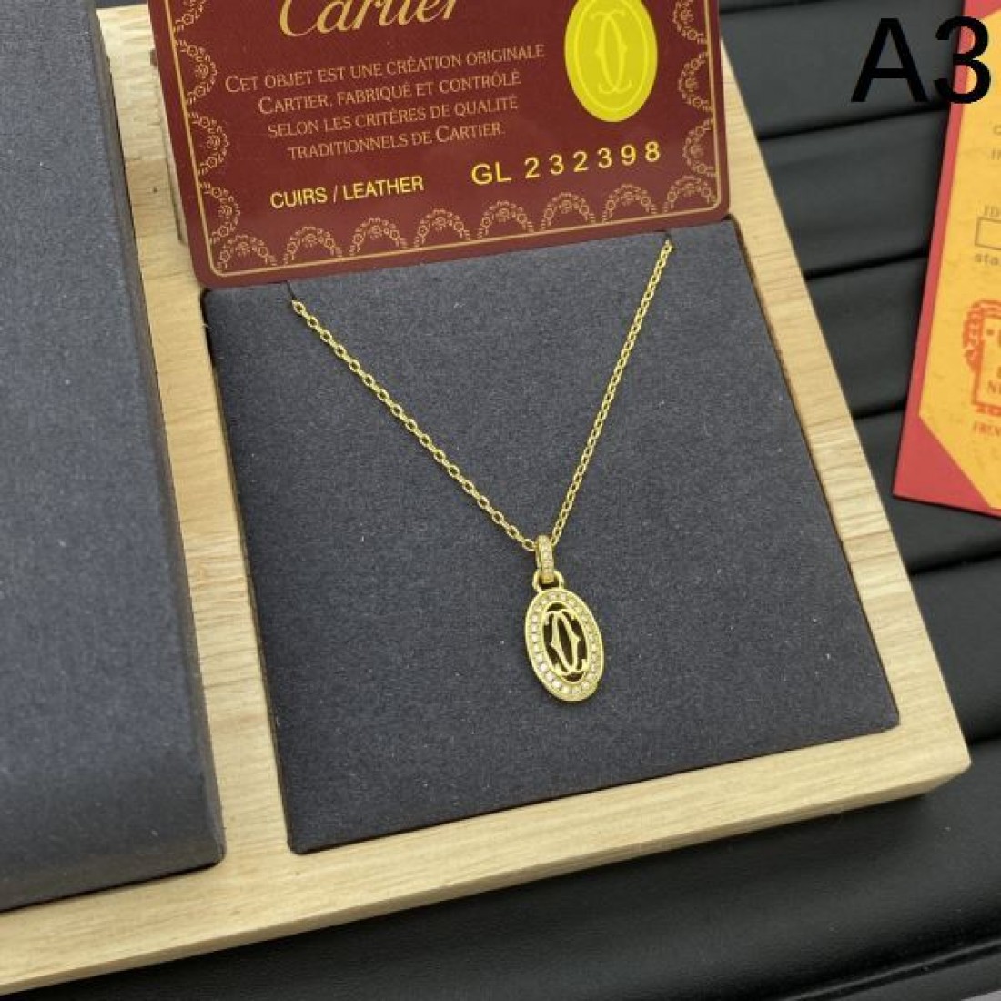カルティエ スーパーコピー ネックレス ロゴ カッコ良くキあります CARTIER