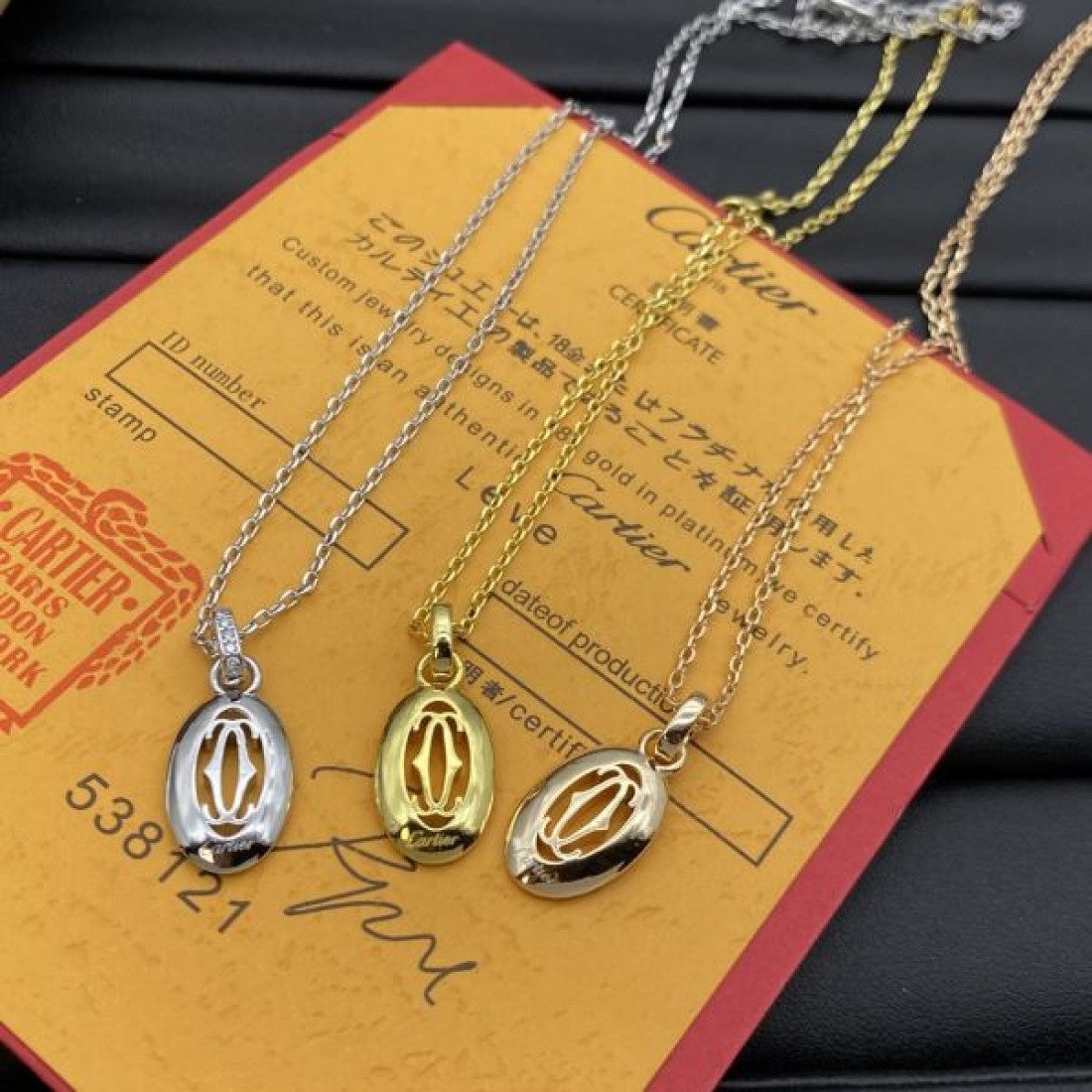 カルティエ スーパーコピー ネックレス ロゴ カッコ良くキあります CARTIER