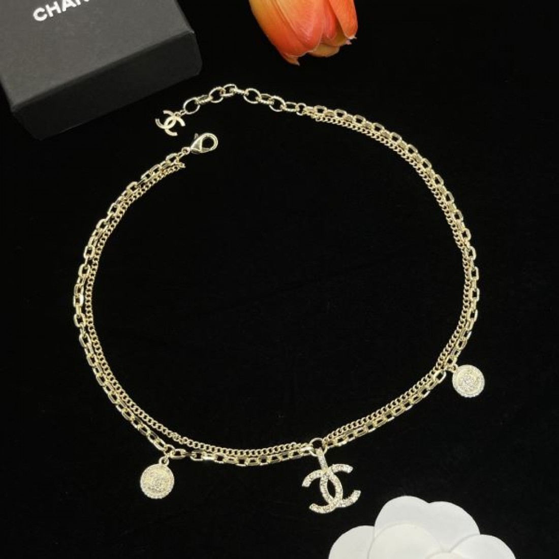 CHANEL スーパーコピー ネックレス ロゴ 特に話題なの上品 シャネル