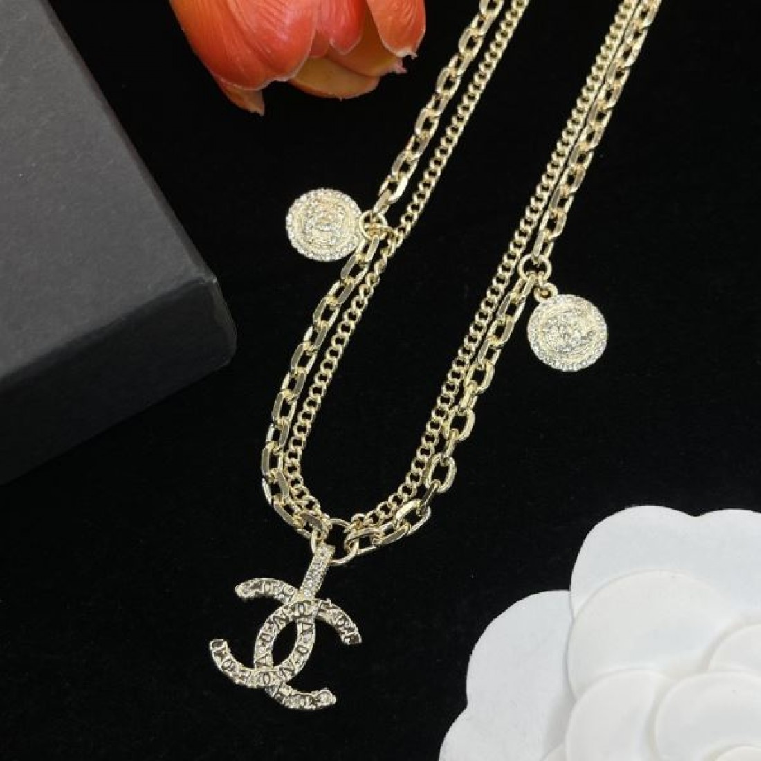 CHANEL スーパーコピー ネックレス ロゴ 特に話題なの上品 シャネル