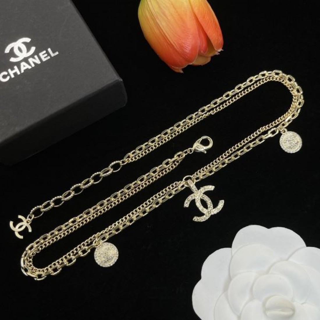 CHANEL スーパーコピー ネックレス ロゴ 特に話題なの上品 シャネル