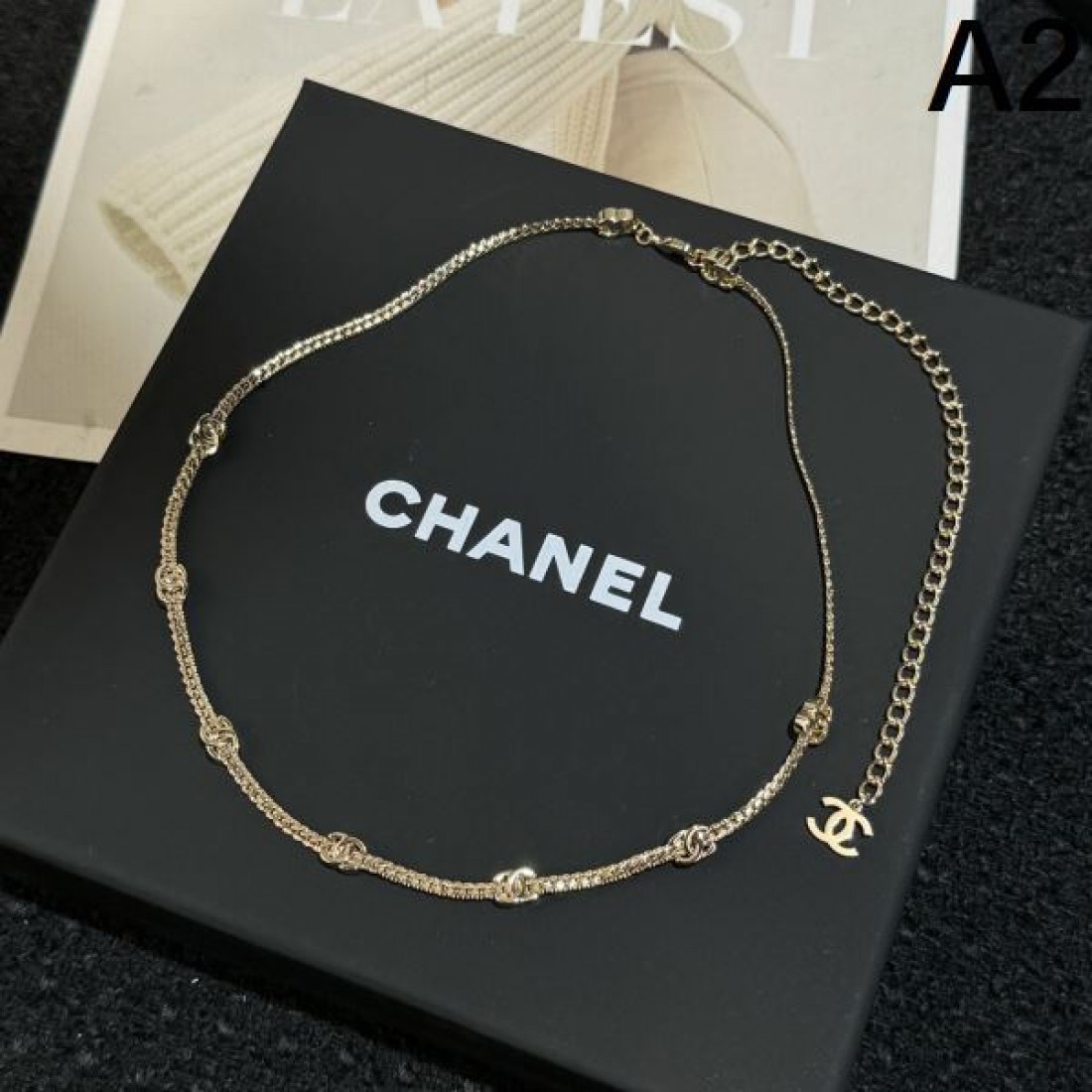 シャネル コピー ネックレス ロゴ シーズンの流行にチェック CHANEL