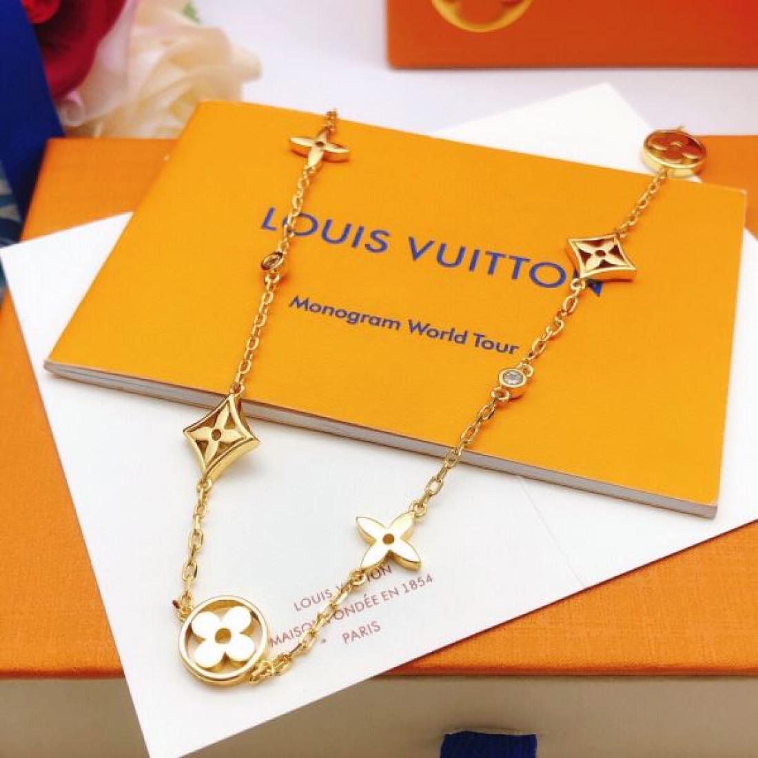 LOUIS VUITTON コピー ネックレス ロゴ 今年人気定番新作 ルイヴィトン