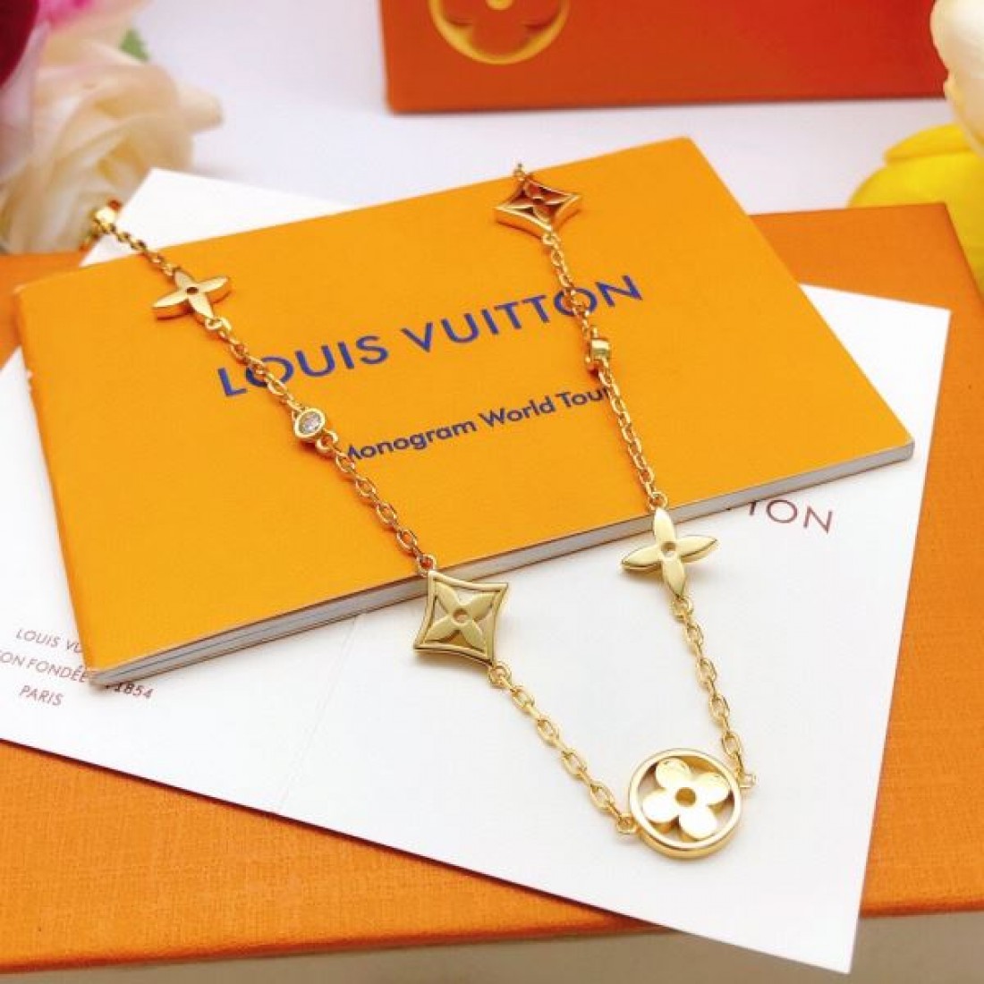 LOUIS VUITTON コピー ネックレス ロゴ 今年人気定番新作 ルイヴィトン