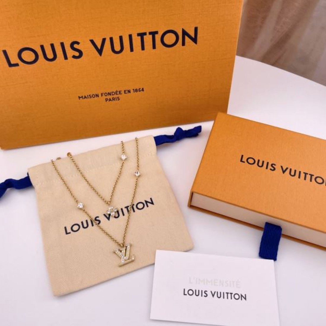 LOUIS VUITTON コピー ネックレス ロゴ 今季初登場の新作 ルイヴィトン