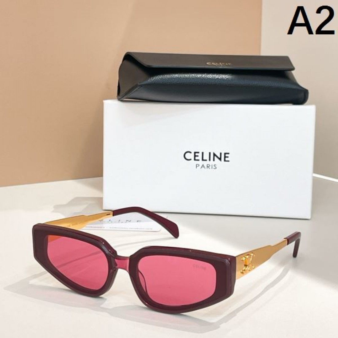 抜群の存在感 トレンド感満載 CELINE セリーヌ スーパーコピー サングラス 