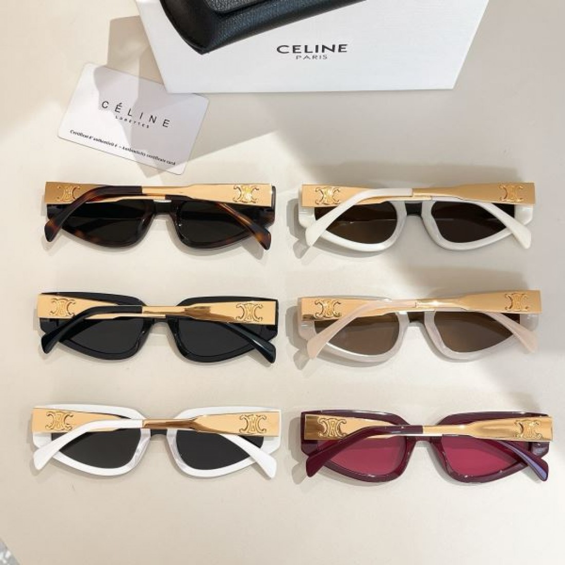 抜群の存在感 トレンド感満載 CELINE セリーヌ スーパーコピー サングラス 