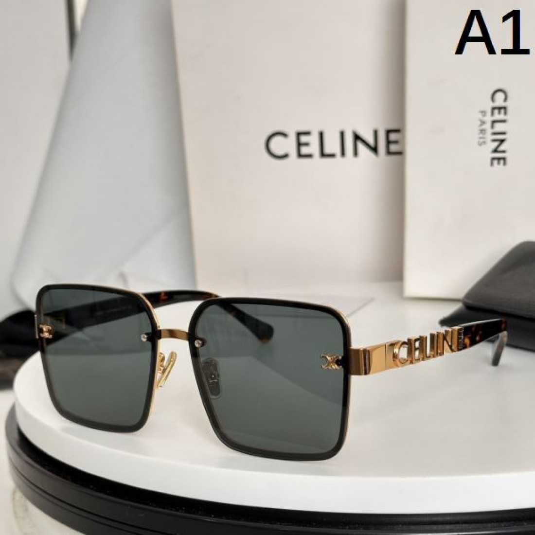 話題沸騰中 CELINE セリーヌ コピー サングラス 大人可愛い 高級感漂う