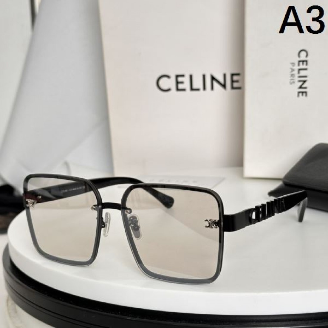  話題沸騰中 CELINE セリーヌ コピー サングラス 大人可愛い 高級感漂う