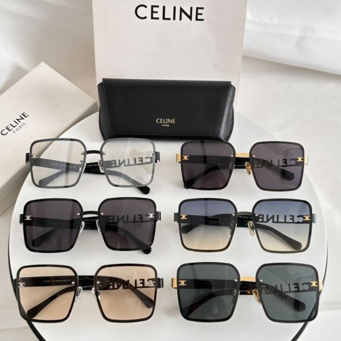  話題沸騰中 CELINE セリーヌ コピー サングラス 大人可愛い 高級感漂う