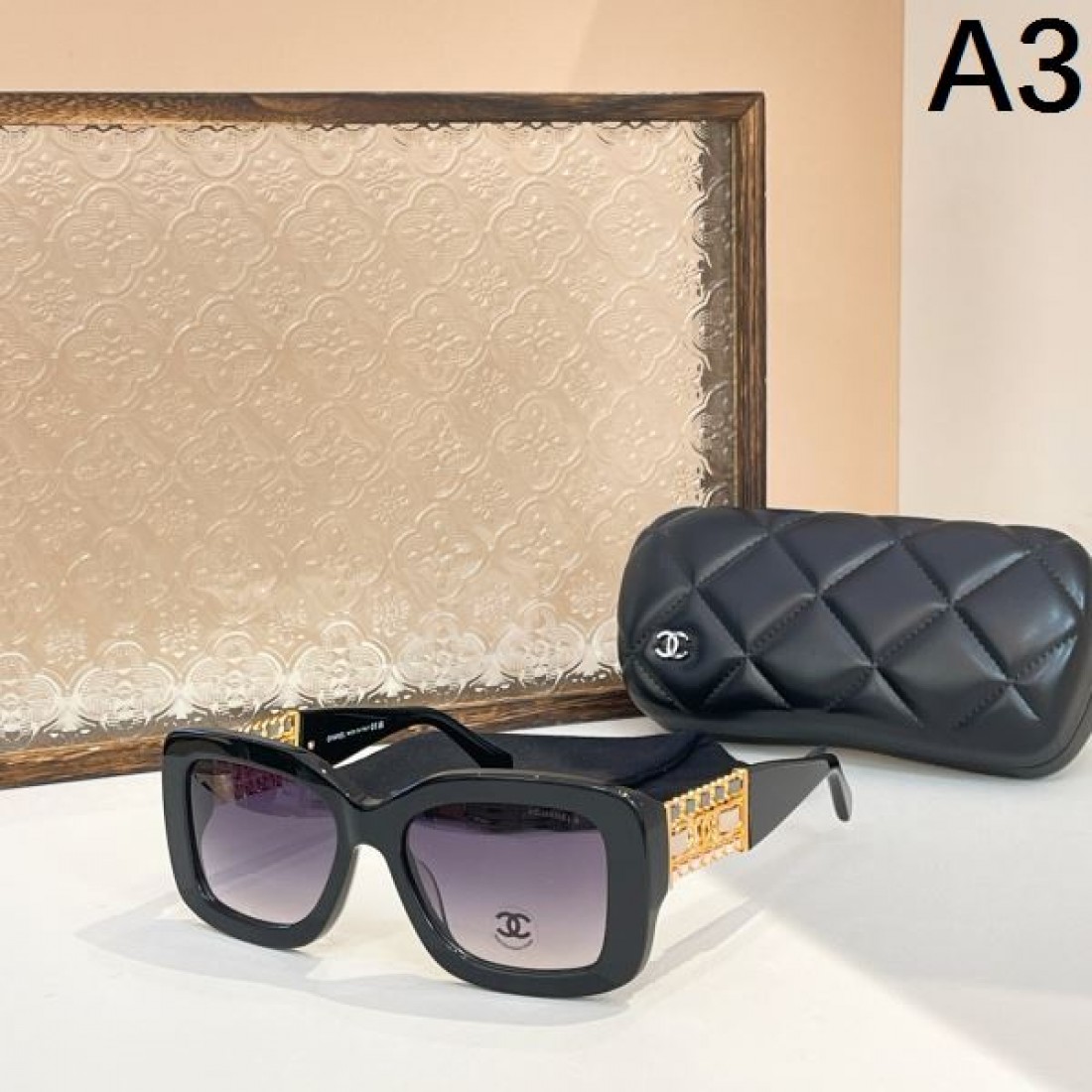 エレガントな CHANEL フェミニン シャネル スーパー コピー サングラス 斬新な 