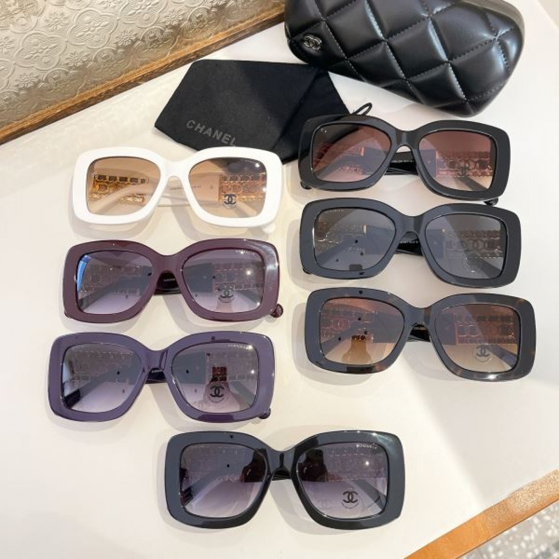 エレガントな CHANEL フェミニン シャネル スーパー コピー サングラス 斬新な 