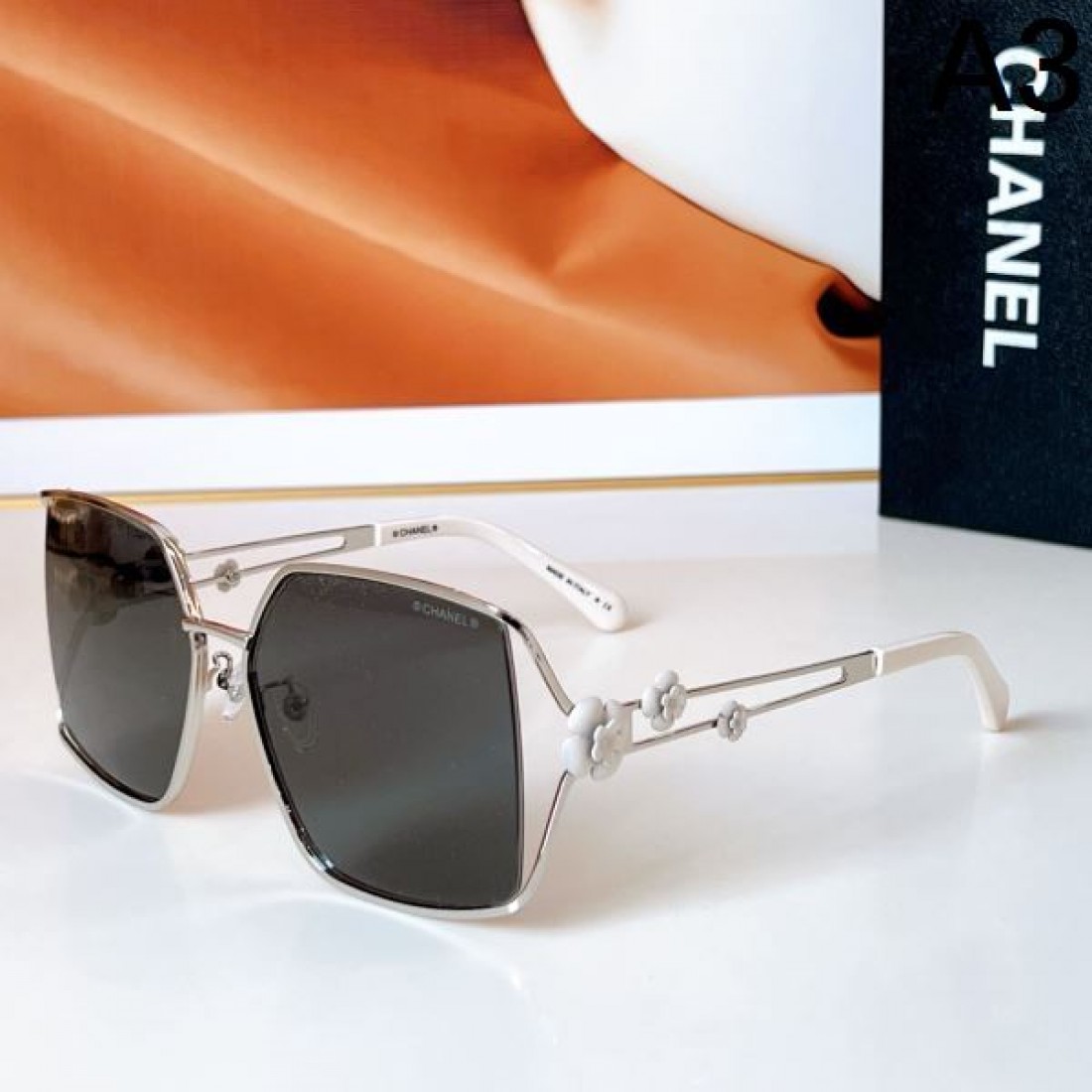 トレンド感満載 大人可愛い 華やか CHANEL シャネル スーパー コピー サングラス