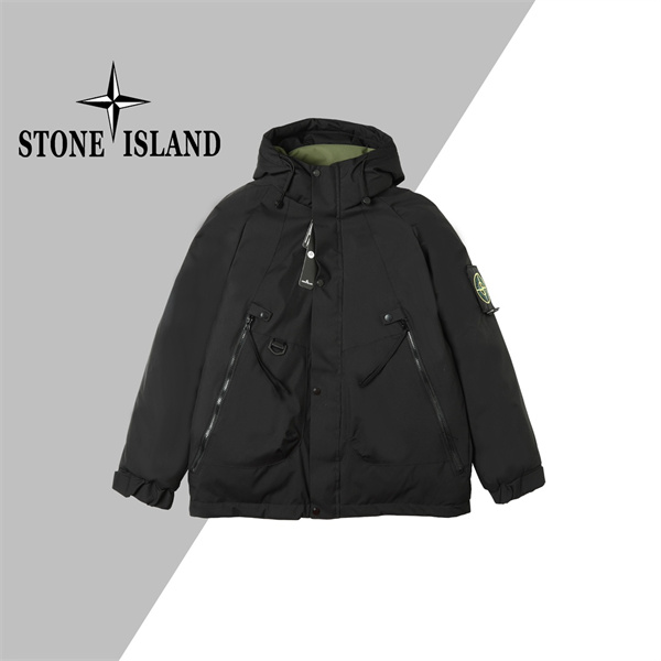   機能美を纏う都市のアイコン ——STONE ISLAND コピー ダウンジャケット
