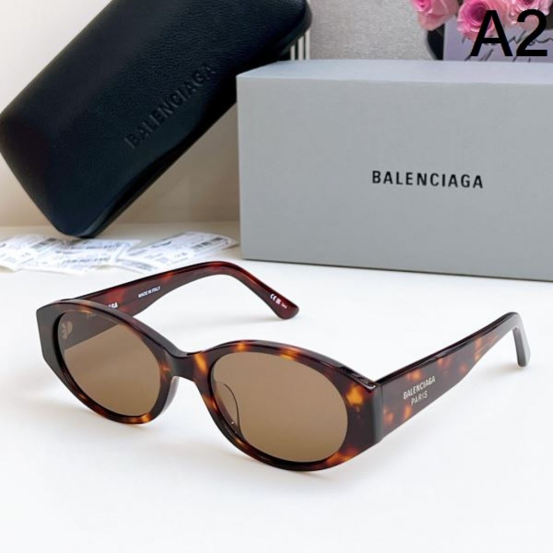 SNS映え間違いなし BALENCIAGA バレンシアガ コピー サングラス 売り切れ必至