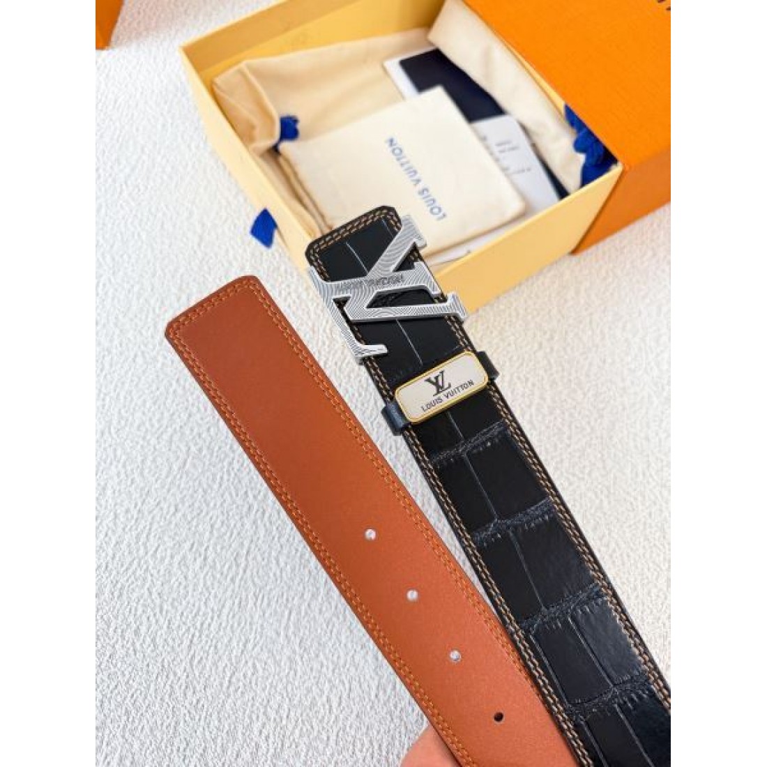LOUIS VUITTON ルイヴィトン コピー ベルト スタイリッシュな 柔らかい