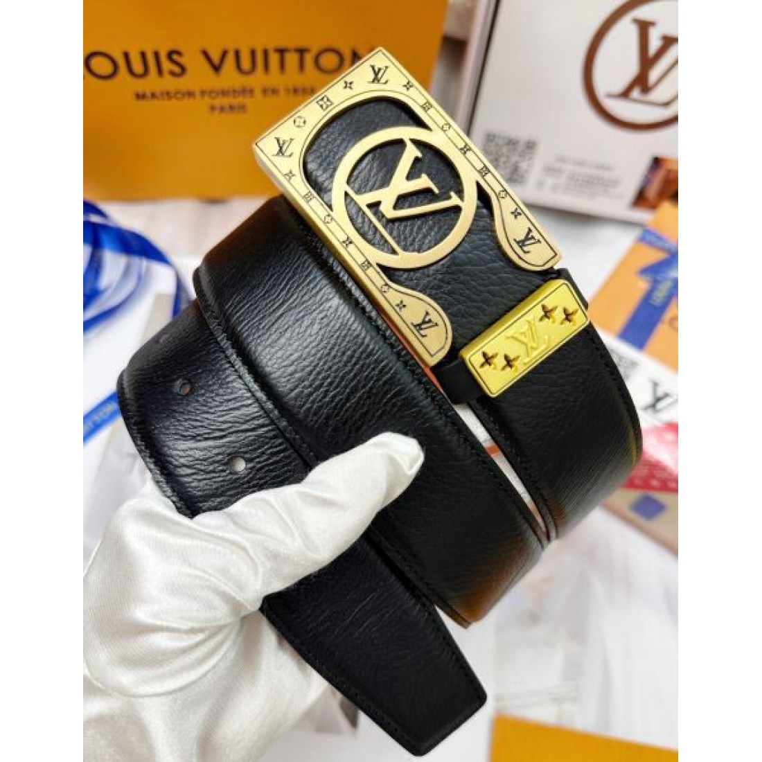洗練された 上品な LOUIS VUITTON ルイヴィトン コピー ベルト