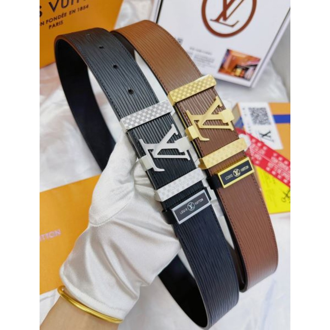 クラシックな 快適な 柔らかい LOUIS VUITTON ルイヴィトン コピー ベルト