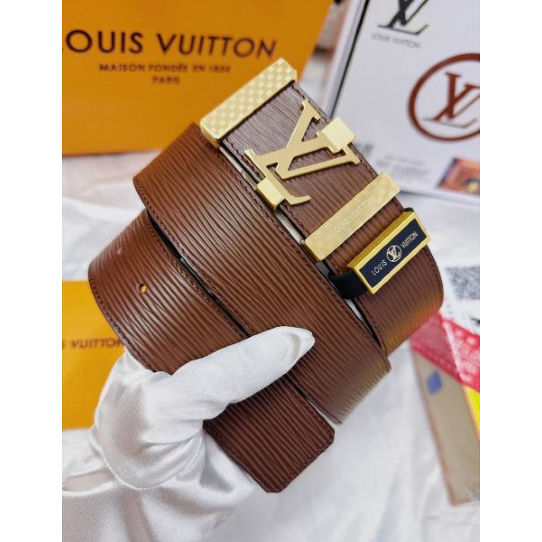 クラシックな 快適な 柔らかい LOUIS VUITTON ルイヴィトン コピー ベルト